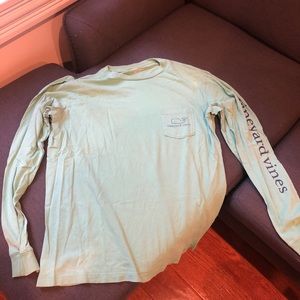 Long sleeve green vineyard vines